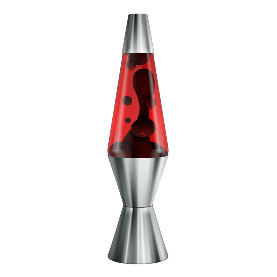 14.5″ LAVA LAMP CHROME PLATED CRIMSON K2