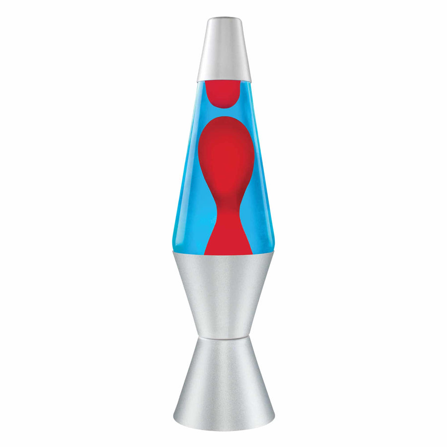 14.5″ LAVA LAMP – RED/BLUE/SILVER Y6